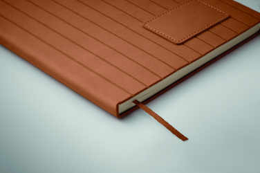 Лого трейд pекламные подарки фото: A5 notebook in smokey PU